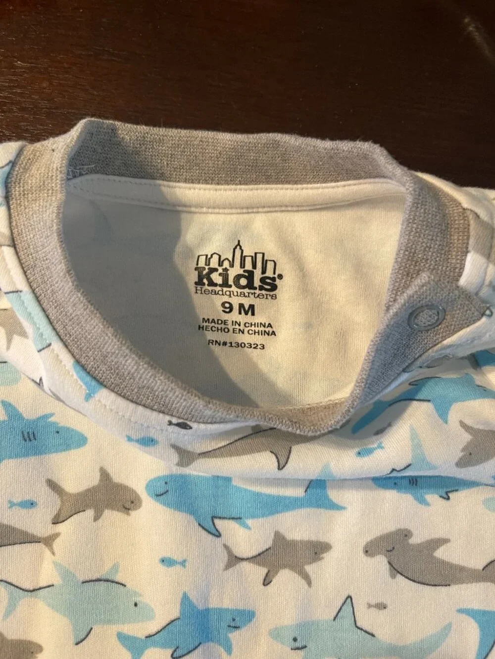 Kids Headquarters Baby Pajamas/One Piece (9-month)